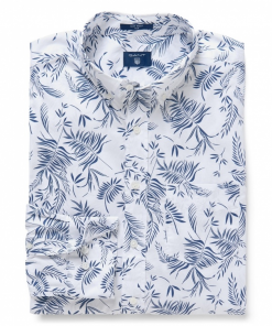 Skjorter Arkiver Kase Herreavd. Hansen & Jacob Shirt, palm print – Kase Herreavd.