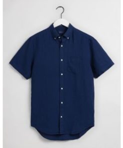 Gant Reg Linen Shirt Ss Bd