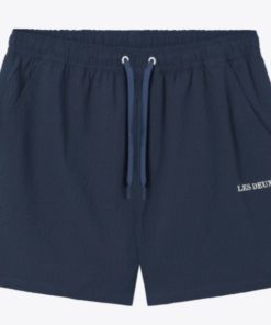 Les Deux Quinn Seersucker Swim Shorts