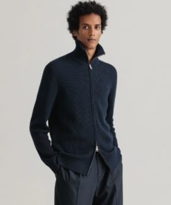 Gant D1. Cotton Rib Full Zip