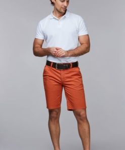 Hansen & Jacob Classic Chino Shorts Orange