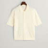 Gant Textured Cotton Ss Shirt
