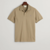 Gant Reg Shield Ss Pique Polo Dried Clay