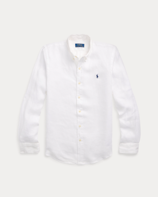 Polo Ralph Lauren Linen Shirt White