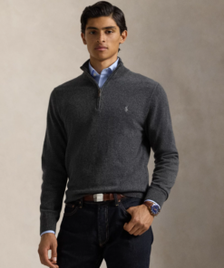 Polo Ralph Lauren Wool Quarter-Zip Jumper