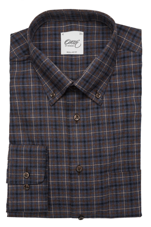 Oscar Of Sweden Dark Blue Check