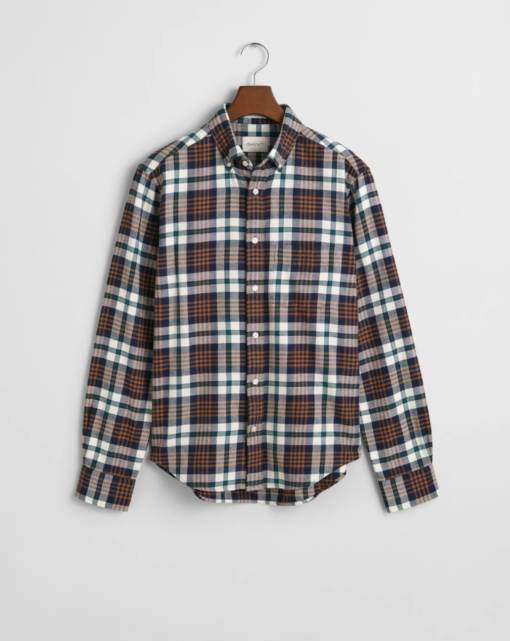 Gant Reg Flannel Plaid Shirt