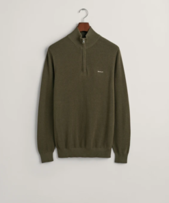 Gant Cotton Pique Half Zip