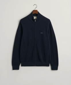 Gant Cotton Pique Zip Cardigan