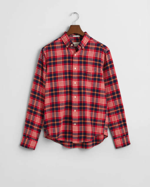 Gant Reg Flannel Plaid Shirt