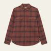 Les Deux Lennon Flannel Check Coffee Brown/Fired Brick