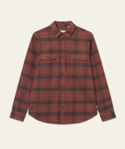 Les Deux Lennon Flannel Check Coffee Brown/Fired Brick