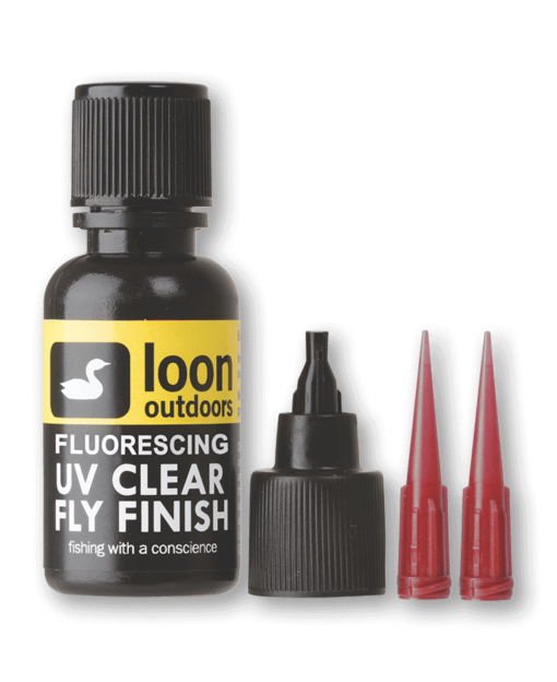 Loon UV Clear Fly Finish - Fluorescing 1/2 oz.
