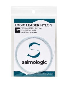 Salmologic Logic Leader Nylon 10,2 ft 0,27mm