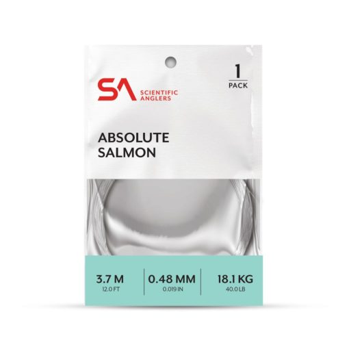 SA Absolute Salmon Leader 12`
