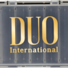 Duo Reverse Lure Case D86 - Pearl Black/Gold Logo