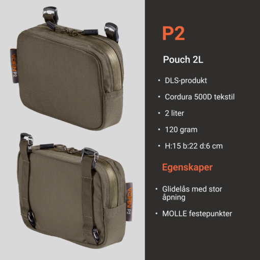 Vorn P2 Pouch 2l