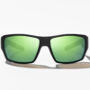 Bajio Vega Black Matte Green Mirror Glass