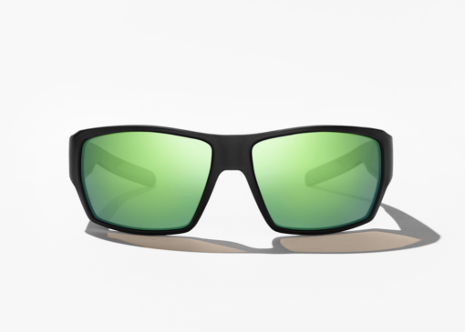 Bajio Vega Black Matte Green Mirror Glass