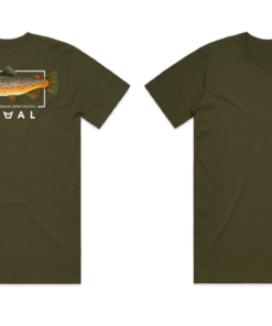 Primal Artist Tee Brown Trout