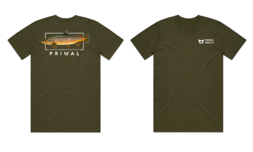 Primal Artist Tee Brown Trout