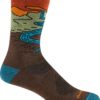 Darn Tough  Chasing Waterfalls Micro Crew Lightweight With Cushion - (71° Nord)