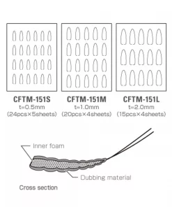 C&F Design Extend Body Inner Foam Small (CFTM-151-S)