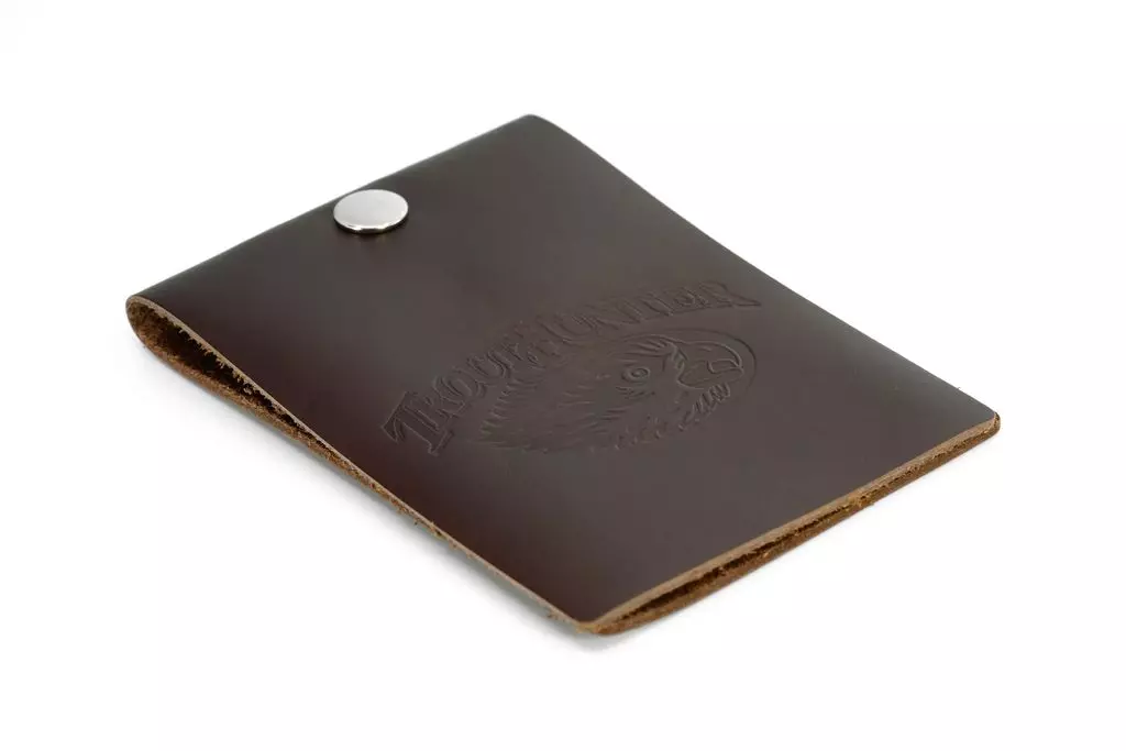 TroutHunter Leader Wallet Dark Brown
