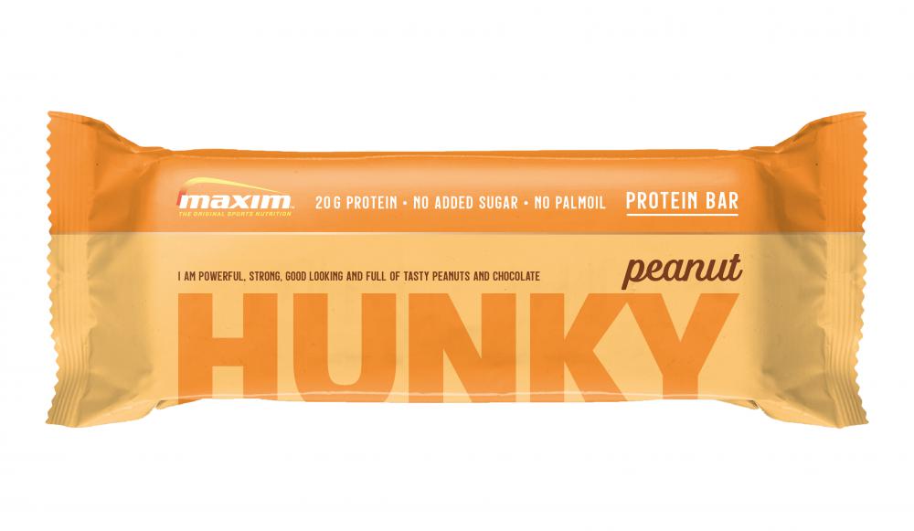 Maxim  Maxim Hunky Peanut proteinbar 55g