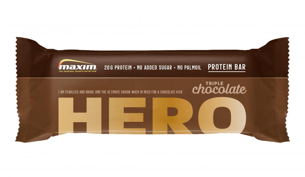 Maxim  Maxim Hero Chocolate proteinbar 57g