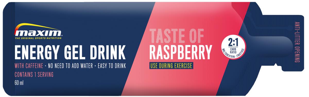 Maxim  Energy Gel Drink Raspberry 60ml