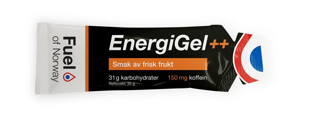 Fuel of Norway  Energigel+ frisk frukt 55g