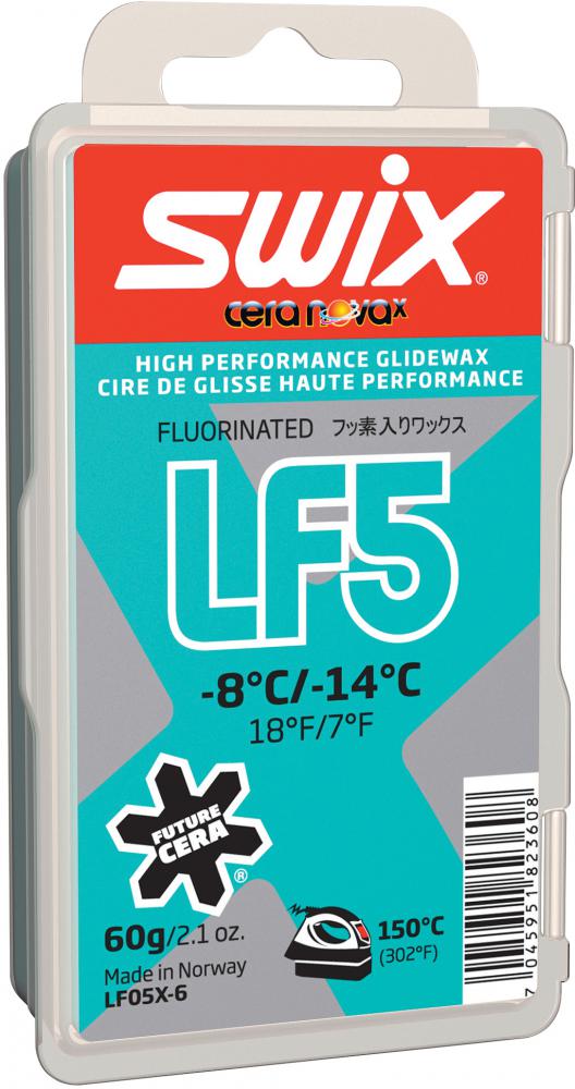 Swix  LF5X  Turquoise, -8 °C/-14°C, 60g