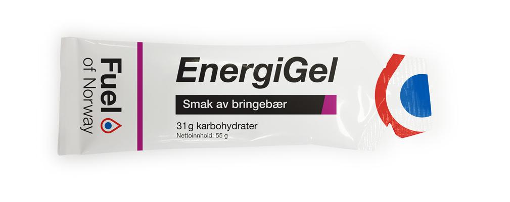 Fuel of Norway  Energigel Bringebær 55g
