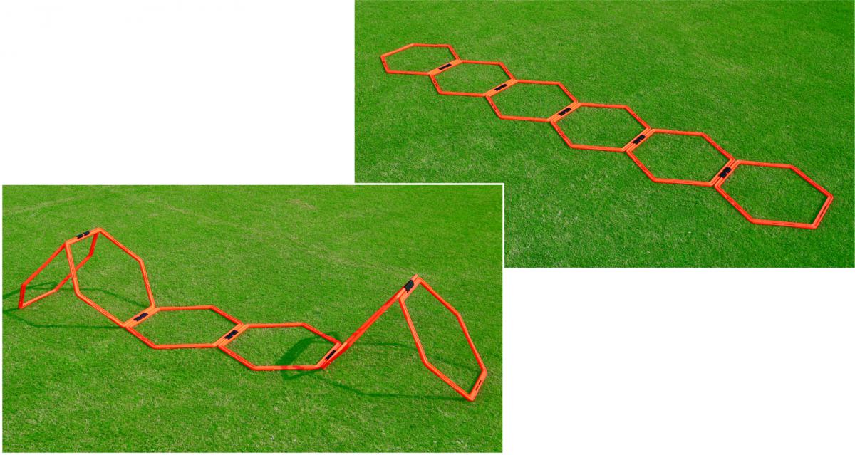 Sport Direkt  Hexagonal ladder (6 ringer, 5 clips)