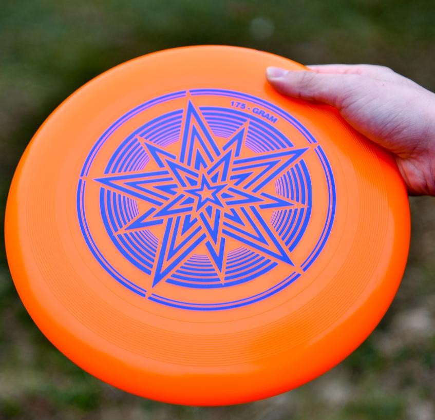Guru  175 Gram Flying Disc, Orange
