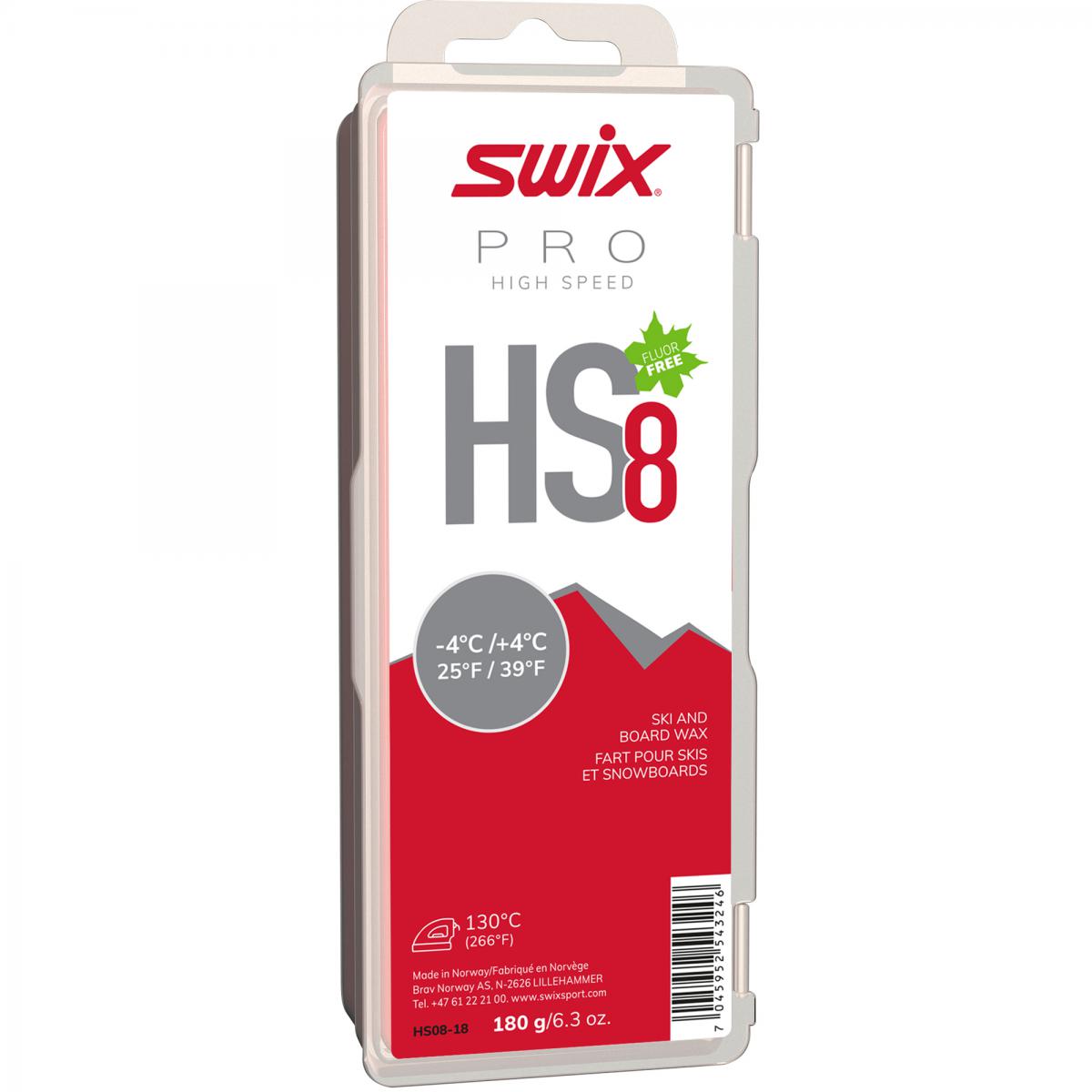 Swix  HS8 Red, -4°C+4°C, 180g