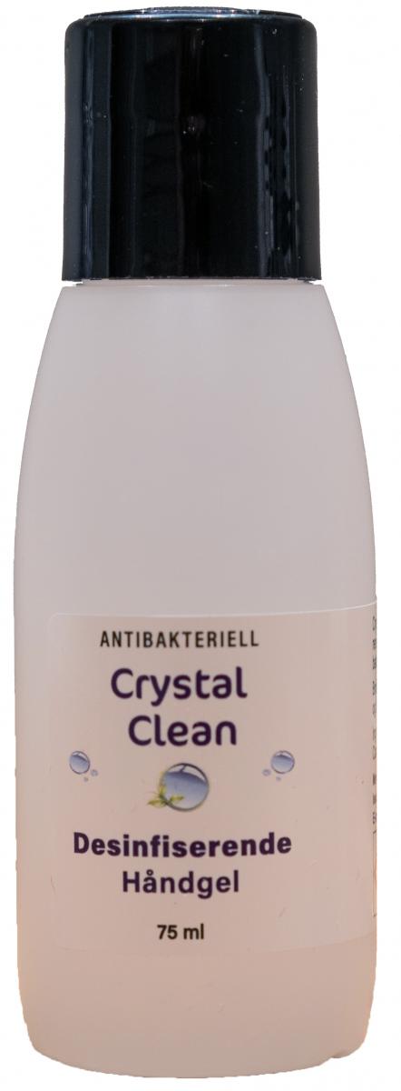 Crystal Clean  CRYSTAL CLEAN HÅNDDESINFISERENDE GEL 85% ALKOHOL 75ML
