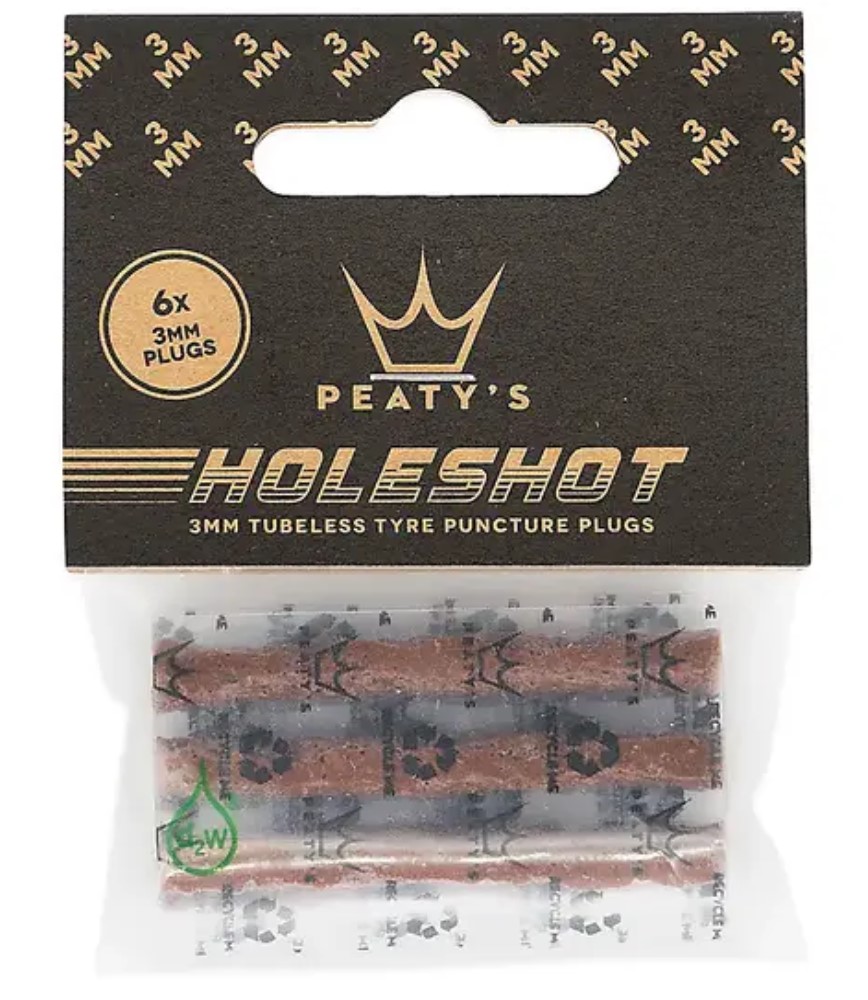 Peaty's Holeshot Tubeless Punc. Plugger Refill Pack - 6x 3mm