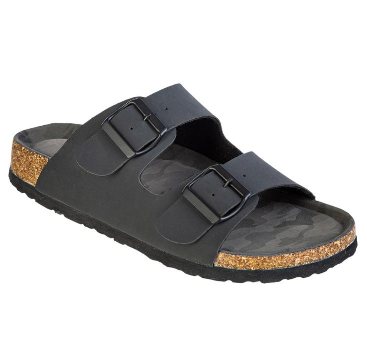 Baothan M Cork Sandal, sandal, svart