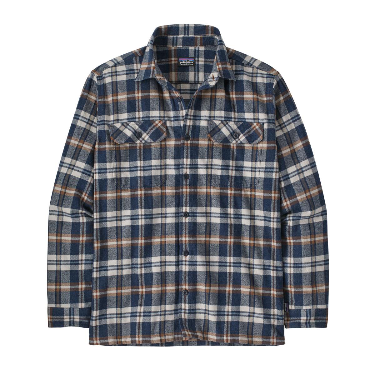 Patagonia M´S L/S Organic Cotton Mw Fjord Flannel Shirt, herre, skjorte