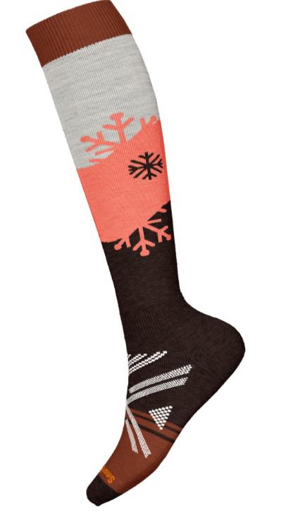 Smartwool  Women´S Ski Full Cushion Snowpocalypse Pattern Otc Socks, skisokk, dame