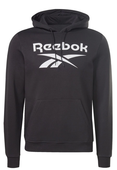 Reebok Ri Flc Big Logo Hood Black