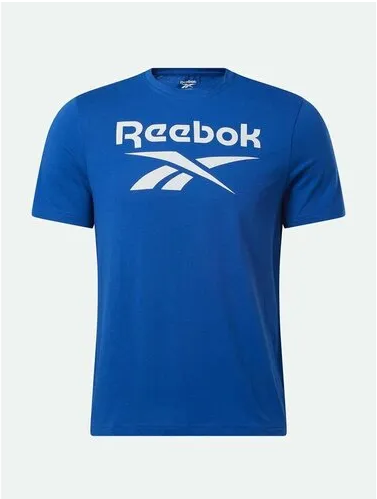 Reebok Ri Big Stacked Logo Tee Vecblu