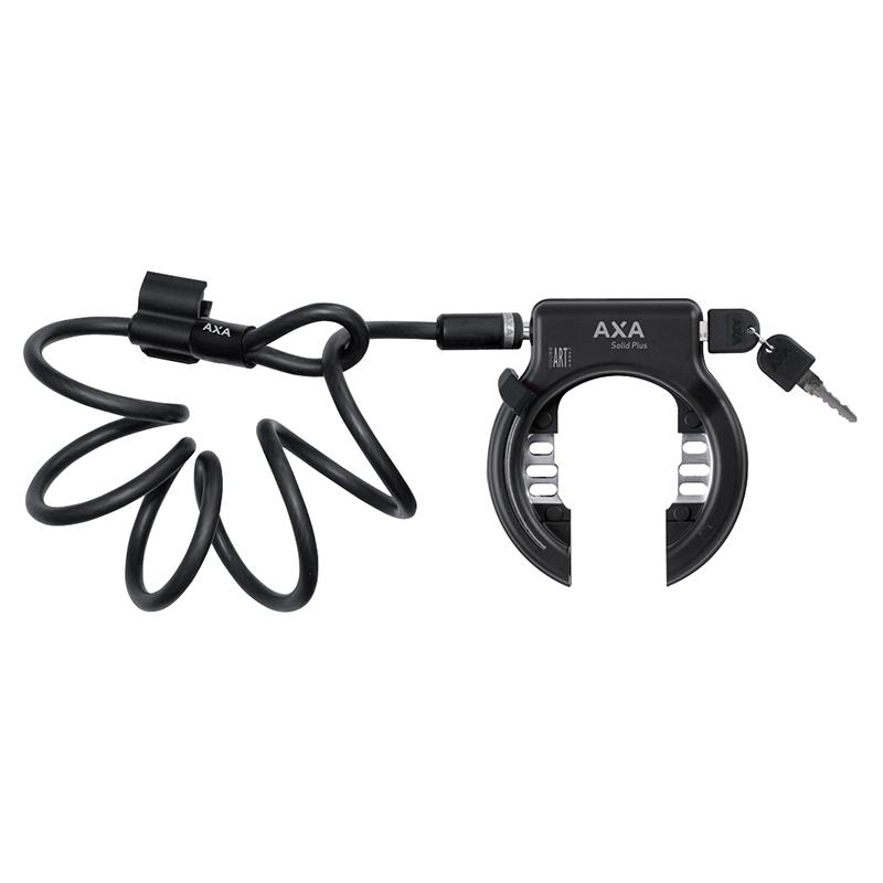 Axa  Solid Plus and Newton 150 plug in cable Ring lock
