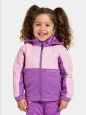 Briska Kids' Jacket, Hybridjakke, Lilla, Barn