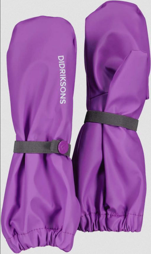 Didriksons Pileglove Gloves, Lilla, Barn