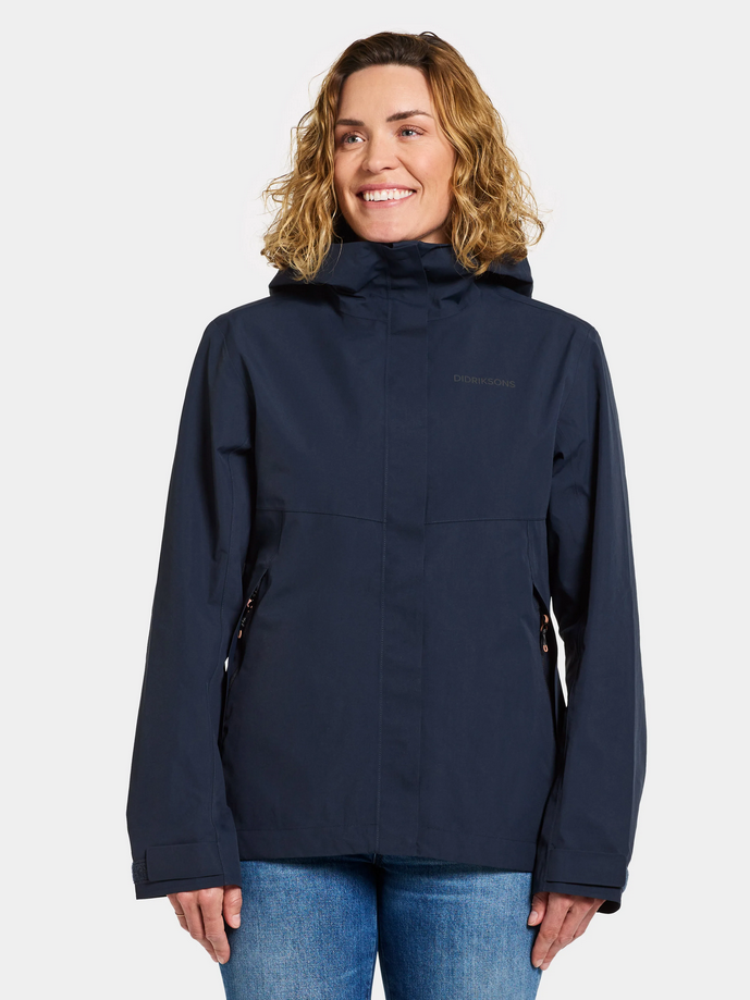 Didriksons Grit Women's Jacket, Mørkeblå, Dame