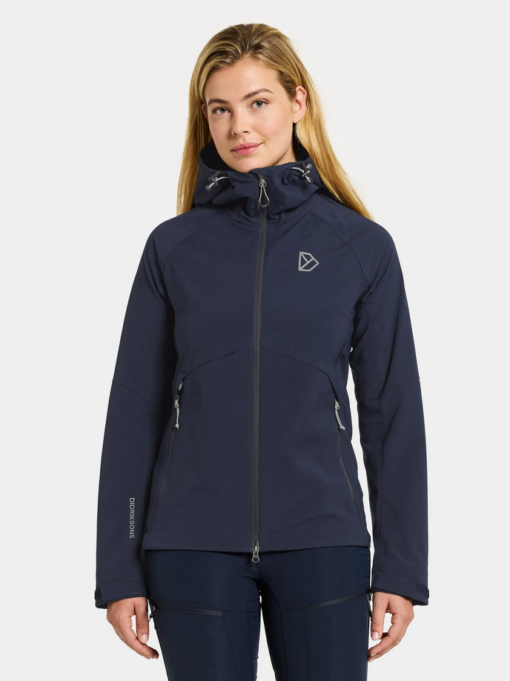 Didriksons Petra Women's Jacket, Mørkeblå, Dame