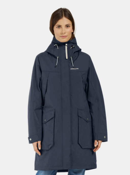 Didriksons Thelma Women`s Parka 10, Dark Night Blue